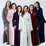 Winter Comfortable Bathrobe Thickened Pajamas